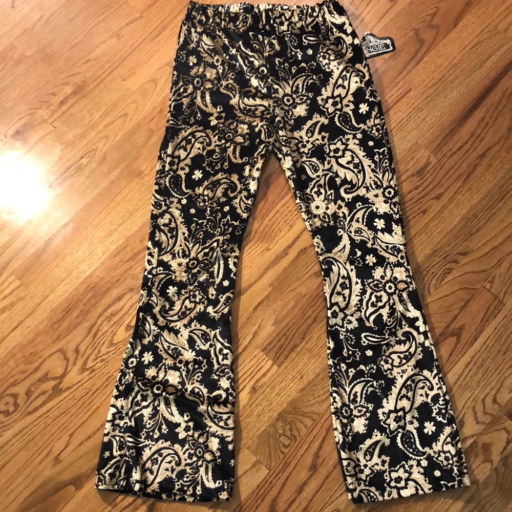 Velvet, High wasted, flare pants